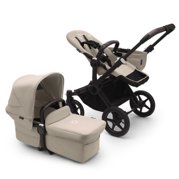 Bugaboo Donkey5 Mono Kinderwagen – Black/Desert Taupe