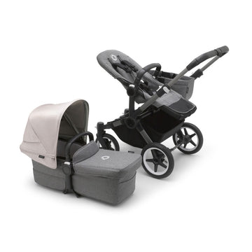 Bugaboo Donkey5 Mono Kinderwagen – Graphite/Grey Melange