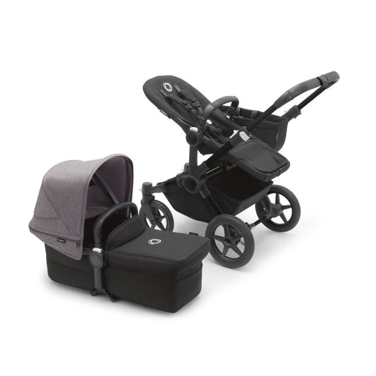 Bugaboo Donkey5 Mono Kinderwagen – Black/Midnight Black