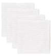 Pippi Washanden - 4-pack - Wit - Pippi Baby - OneSize - Washandjes