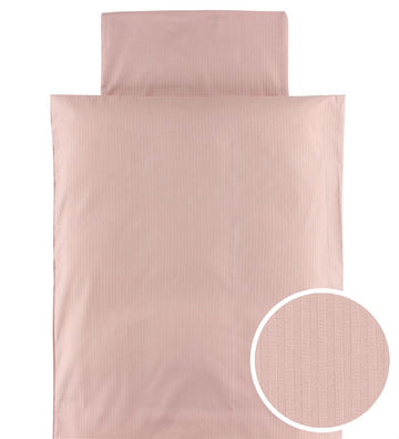 Nørgaard Madsens Beddengoed - Baby - Roze m. Strepe - Nørgaard Madsens - Baby - Beddengoed - Baby