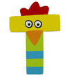 Petit Jour Paris Gek Bird Letter - T - Limoen Groen - Petit Jour Paris - OneSize - Houten Letter