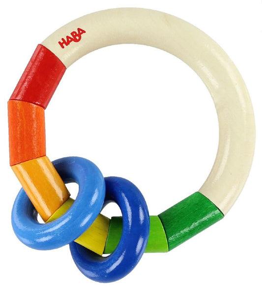 HABA Houten Rammelaar - Kringelring - HABA - OneSize - Ramelaren