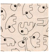 Done by Deer - Contour Wikkeldoek 2-pack - 120x120 - Licht roze - Done by Deer - OneSize - Wikkeldoeken