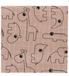 Done by Deer - Contour Wikkeldoek 2-pack - 120x120 - Licht roze - Done by Deer - OneSize - Wikkeldoeken