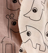 Done by Deer - Contour Wikkeldoek 2-pack - 120x120 - Licht roze - Done by Deer - OneSize - Wikkeldoeken