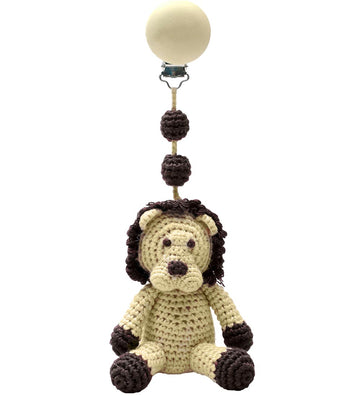 NatureZoo Kinderwagenspanner - Mvr. Leo - Geel/Bruin - NatureZoo - OneSize - Wagenspanner