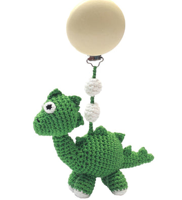 NatureZoo Kinderwagenspanner - Sir Dino - Groen - NatureZoo - OneSize - Wagenspanner