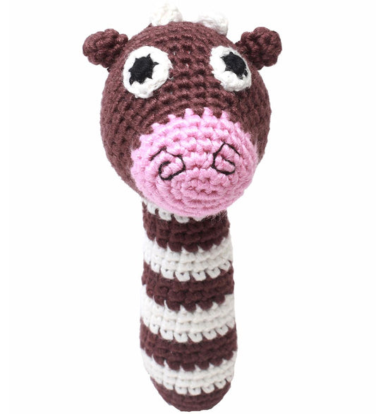 NatureZoo Rammelaar - Mvr. Koets - Bruin/Wit/Roze - NatureZoo - OneSize - Ramelaren