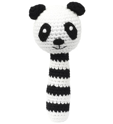 NatureZoo Rammelaar - Sir Panda - Zwart/Wit - NatureZoo - OneSize - Ramelaren