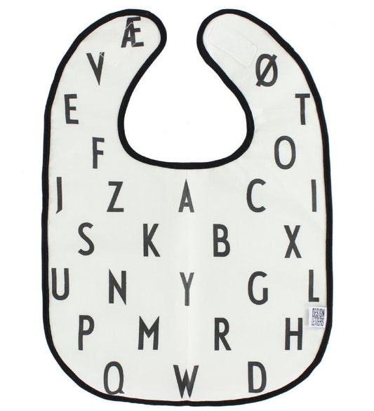 Design Letters Slabbetjes - Wit - Design Letters - OneSize - Slabbetjes