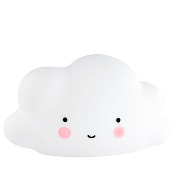 A Little Lovely Company Mini Lamp - 16x9 - Wolk - A Little Lovely Company - OneSize - Nachtlampen