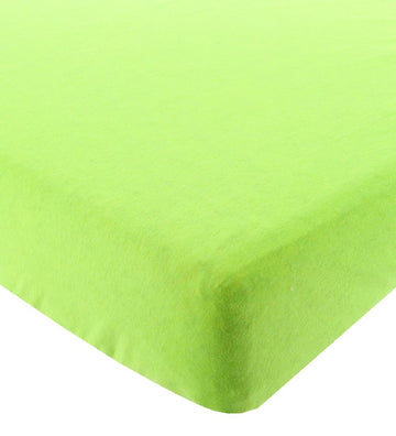Nørgaard Madsens Hoeslaken - 70x160 - Limoen Groen - Nørgaard Madsens - OneSize - Hoeslaken