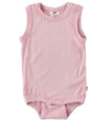 Joha Romper mouwloos - Bamboe - Roze - Joha - 80 - Romper Mouwloos