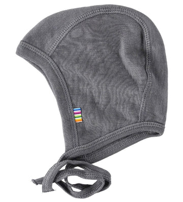 Joha Babymuts - Wol/Zijde - Donkergrijs - Joha - 41 cm - Babymutsen