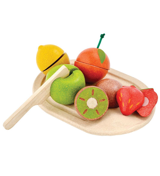 PlanToys Speelgoedeten - Fruit - PlanToys - OneSize - Speelgoedeten