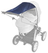Reer Zonnenscherm - Navy - Reer - OneSize - Zonnenscherm voor kinderwagens