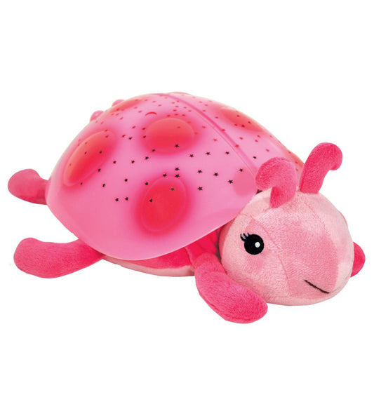 Cloud-B Nachtlamp - Twilight Ladybug - 24 cm - Roze - Cloud-B - OneSize - Nachtlampen