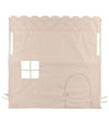 Loullou Poppenhuis tot Speelboog - Roze/Creme - Loullou - OneSize - Poppenhuizen