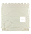Loullou Poppenhuis tot Speelboog - Grijs/Creme - Loullou - OneSize - Poppenhuizen