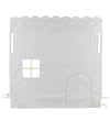Loullou Poppenhuis tot Speelboog - Grijs/Creme - Loullou - OneSize - Poppenhuizen