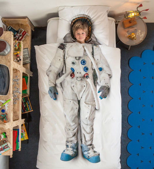 Snurk Beddengoed - Junior - Astronaut - Snurk - Julinor - Beddengoed - Junior