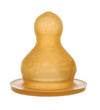 Hevea flessenspeen - 2-pack - Natuurlijk Rubber - Slow Flow - Hevea - 0-3 mnd - Flessenspenen