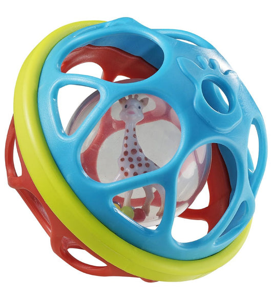 Sophie la Girafe Activiteitenbal - Turkoois/Rood - Sophie la Girafe - OneSize - Activiteitenspeelgoed
