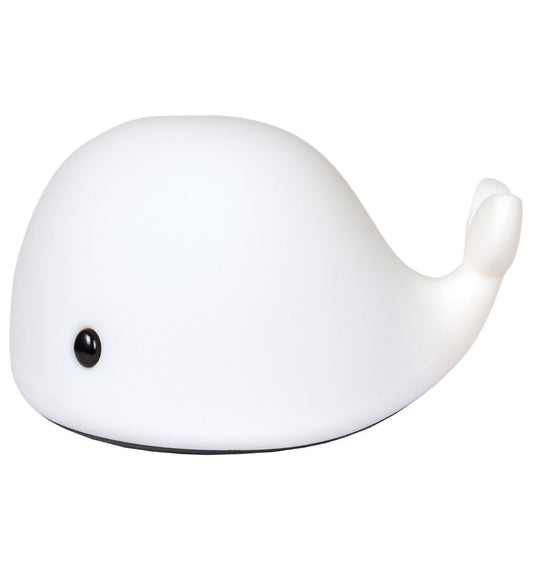 Filibabba Lamp - The Friendly Whale Christian - 14,5 cm - Wit - Filibabba - OneSize - Nachtlampen