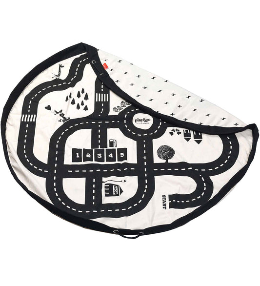 Play&Go Speelmat - Ø: 140 Cm - Rijweg - Play&Go - OneSize - Speelmaten