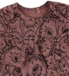 Soft Gallery Romper l/s - Bob - Burlwood m. Uilen - Soft Gallery - 12 mnd - Rompers Lange Mouw