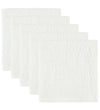 Oopsy Washanden - 5-pack - Wit - Oopsy - OneSize - Washandjes