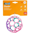 Oball Classic+ Bal - 8 cm - Roze/Groen/Paars/Roze - Oball - OneSize - Grijpspeelgoed