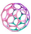 Oball Classic+ Bal - 8 cm - Roze/Groen/Paars/Roze - Oball - OneSize - Grijpspeelgoed
