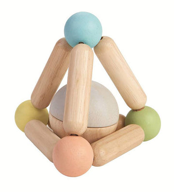 PlanToys Grijpspeelgoed - Driehoek - Pastel - PlanToys - OneSize - Grijpspeelgoed