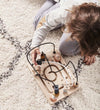 Kids Concept Activiteitenspeelgoed - Naturel m. Dier - Kids Concept - OneSize - Activiteitenspeelgoed