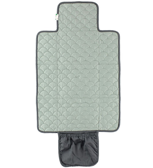 Cam Cam Verschoonmatje - Gewatteerd - 70x44 cm - Houtskool - Cam Cam - OneSize - Verschoonmatjes