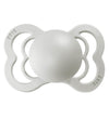 BIBS Supreme+ Fopspenen - 2-pack - Maat 2 - Symmetrisch - Haze/B - BIBS - 6+ mnd - Fopspenen