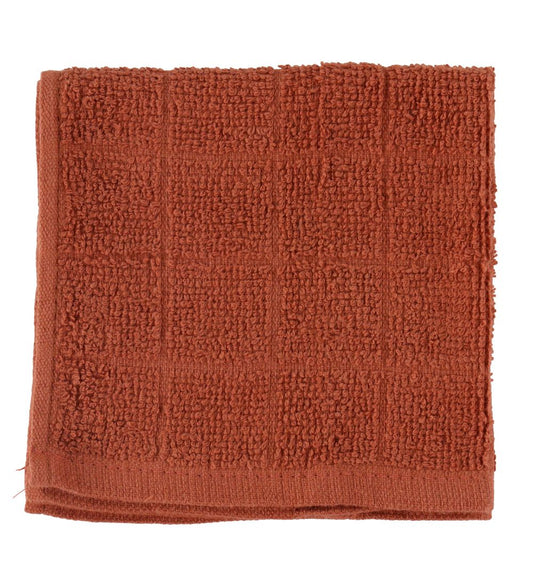 Pippi Washanden - 4-pack - 27x27 - Redwood - Pippi Baby - OneSize - Washandjes