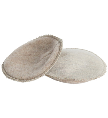 Smallstuff Borstvoedingspads - S - 2 st. - Merino Wol - Light Na - Smallstuff - OneSize - Borstvoedingspads