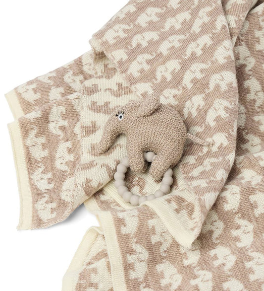Smallstuff Ramelaar - Merino Wol - Olifant - Nature - Smallstuff - OneSize - Ramelaren