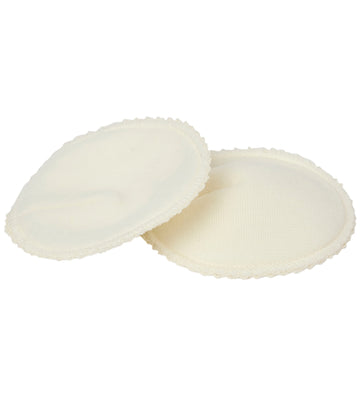 Smallstuff Borstvoedingspads - M - 2 st. - Merino Wol - Off Whit - Smallstuff - OneSize - Borstvoedingspads
