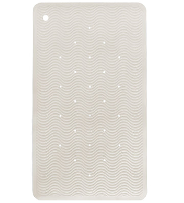 Hevea Douchemat - Natuurlijk Rubber - 70x40 cm - Wave Lang - Mar - Hevea - OneSize - Douchematten