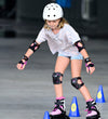 Rollerblade Babymuts - Downtown Helm - Wit/Zwart - Rollerblade - S - Small - Fietshelmen