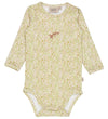 Wheat x Rodinia Romper l/s - Beperkte oplage - Aquarel Grasland - Wheat - 1½ jaar (86) - Rompers Lange Mouw
