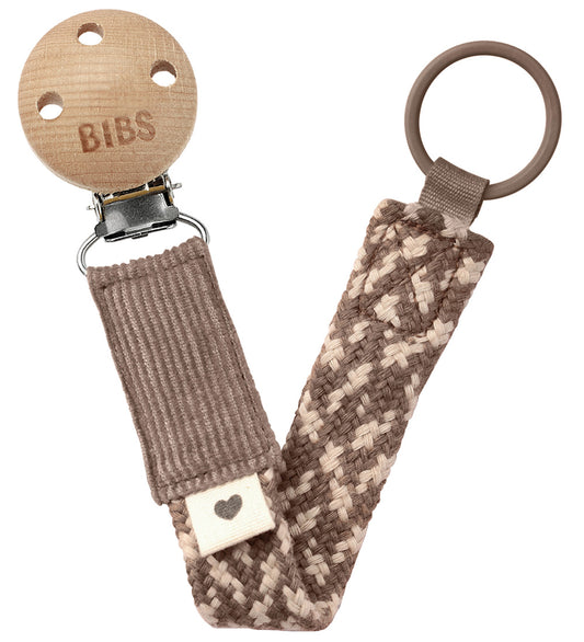 BIBS Speenketting - Dark Oak/Vanilla - BIBS - OneSize - Speenkettingen