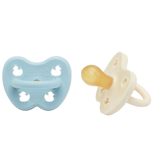 Hevea Fopspenen - 0-3 mnd. - 2-pack - Natuurlijk Rubber - Baby B - Hevea - 0-3 mnd - Fopspenen