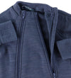 Smallstuff Wagenspak m. Ritsen - Wol - Denim Melange - Smallstuff - 56/62 - Wagenspakken