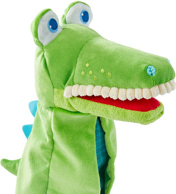 HABA Handpop - Krokodil - 26 cm - Groen - HABA - OneSize - Poppen
