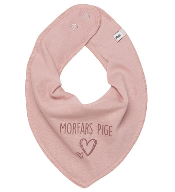 Pippi Babyslabbetje - Puntig - Misty Rose m. Grootvaders Meisje - Pippi Baby - OneSize - Kwijlsjaaltjes